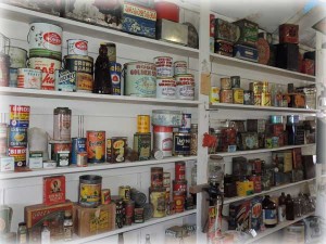 Canned groceries